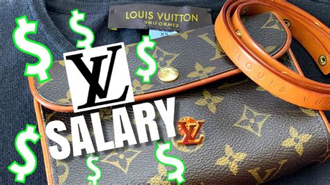 louis vuitton employee pay.